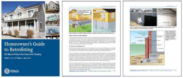 Przykładowe strony poradnika FEMA