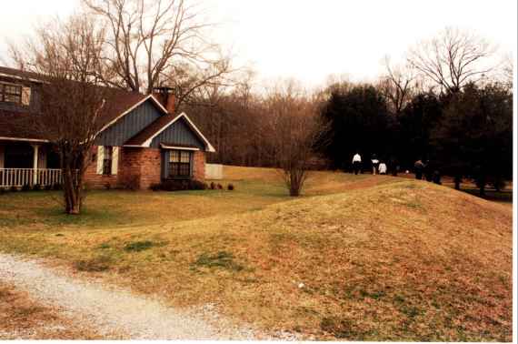 Dom w pobliżu Chicago otoczony wałem (fot. R.Konieczny)